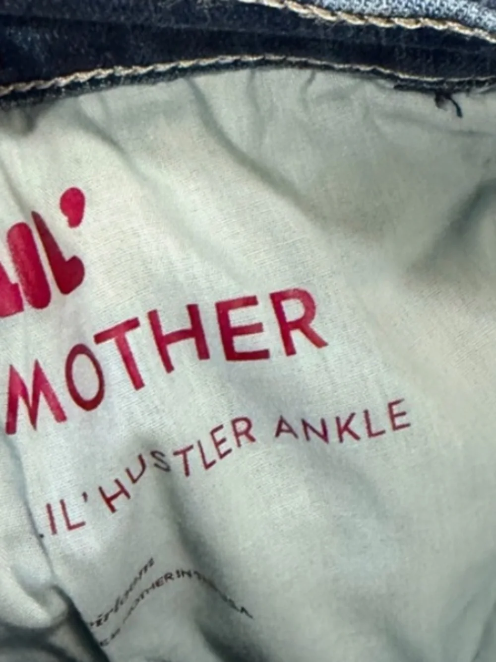 MOTHER excellent washed